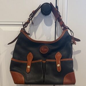 Elegant Black and Brown Women's Bag